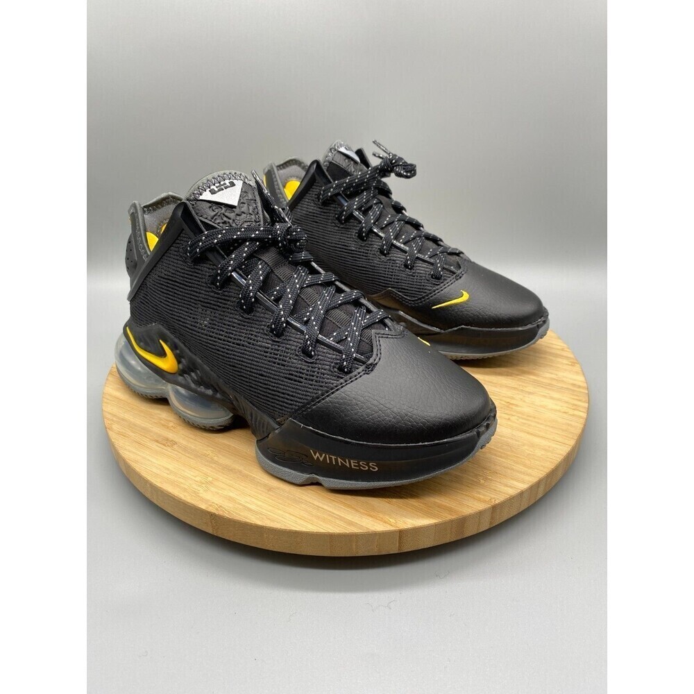 Nike Shoes Mens 5 LeBron James XIX Witness Black Basketball Sneakers DH1270 002
